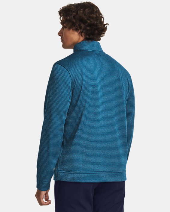 Maillot UA Storm SweaterFleece ¼ Zip pour homme, Blue, pdpMainDesktop image number 1